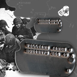 Ražba psích známek DOG TAGS 1944-1946